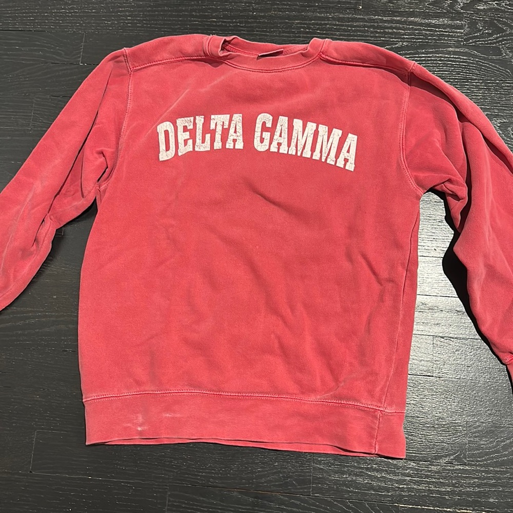 Comfort Colors Delta Gamma Sweatshirt